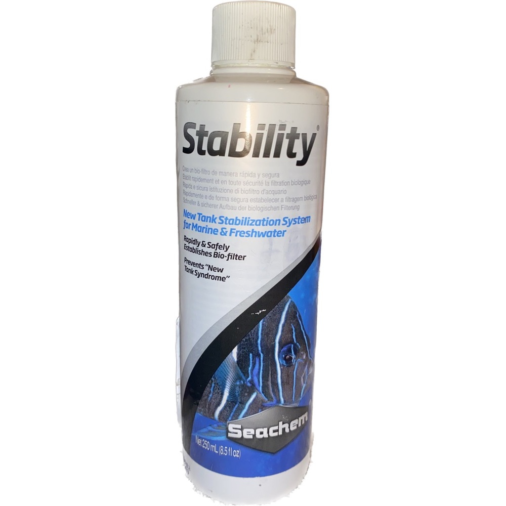 Seachem New Tank Stabilization System for Marine & Freshwater 8.5 fl oz
